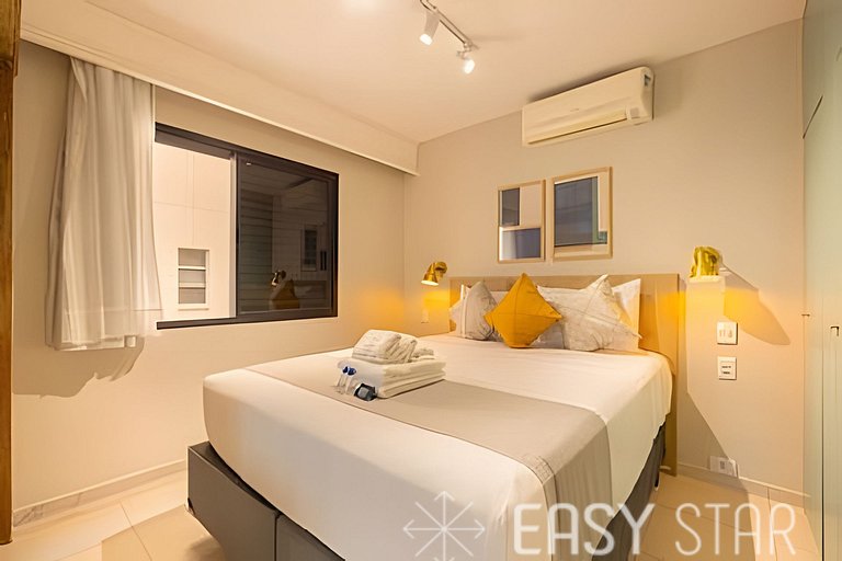 Flat Moderno com vaga no Jardim Paulista