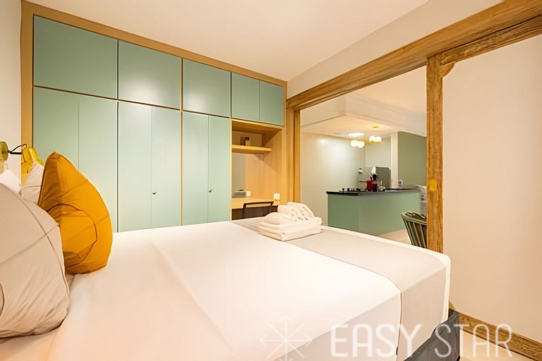 Flat Moderno com vaga no Jardim Paulista