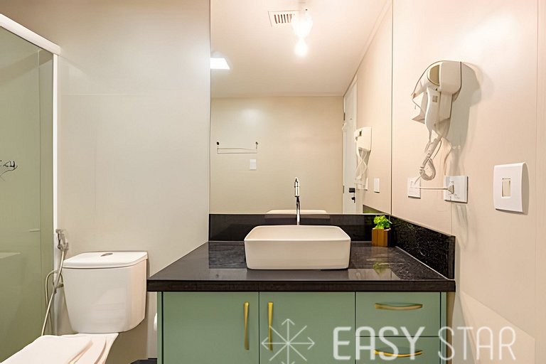 Flat Moderno com vaga no Jardim Paulista