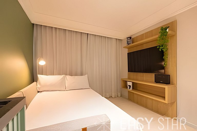 Flat Moderno com vaga no Jardim Paulista