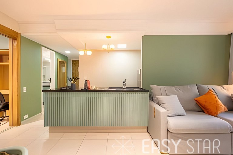 Flat Moderno com vaga no Jardim Paulista