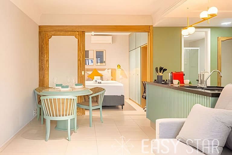 Flat Moderno com vaga no Jardim Paulista