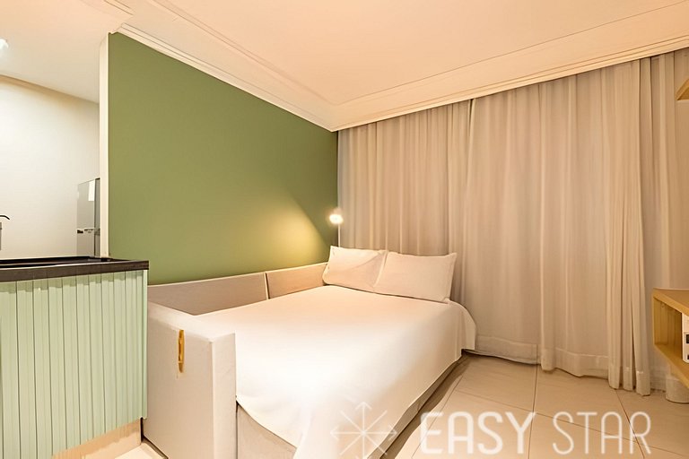 Flat Moderno com vaga no Jardim Paulista