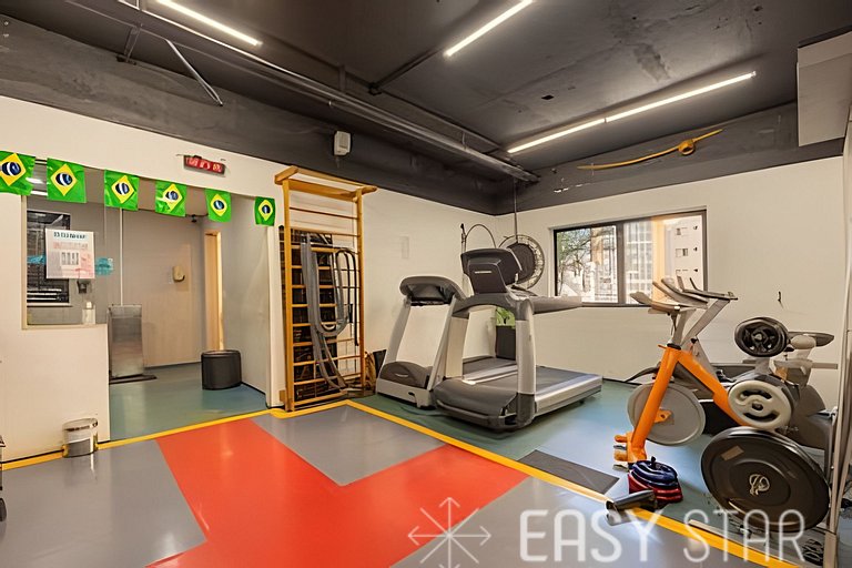 Flat Moderno com vaga no Jardim Paulista