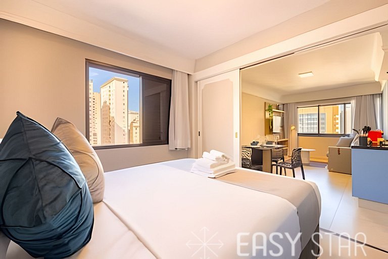 Lindo Flat C/Vaga no Jardim Paulista