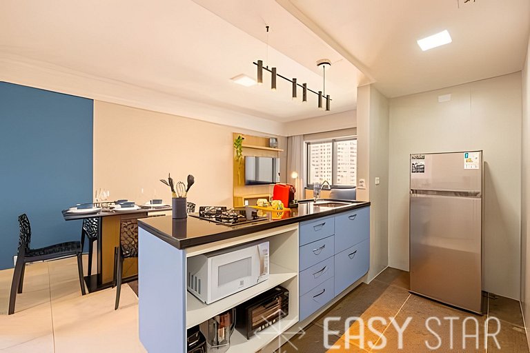 Lindo Flat C/Vaga no Jardim Paulista