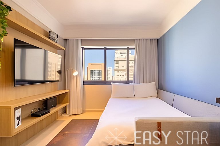 Lindo Flat C/Vaga no Jardim Paulista