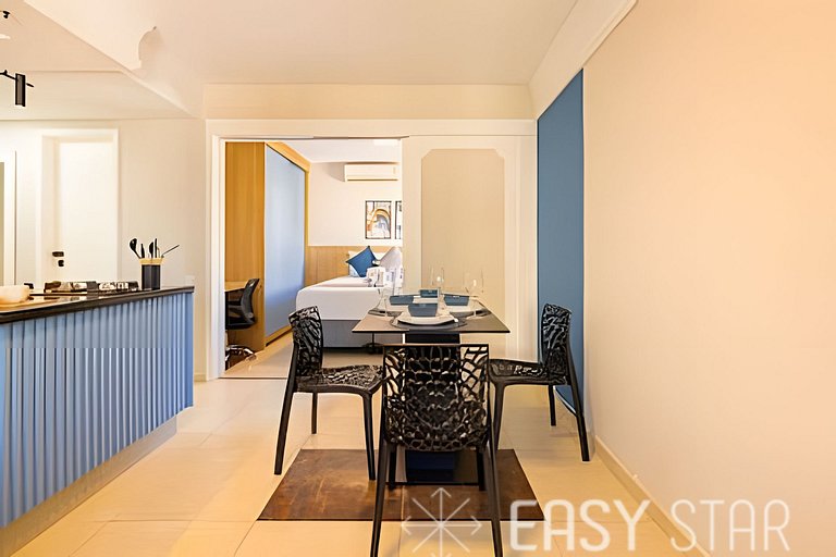 Lindo Flat C/Vaga no Jardim Paulista