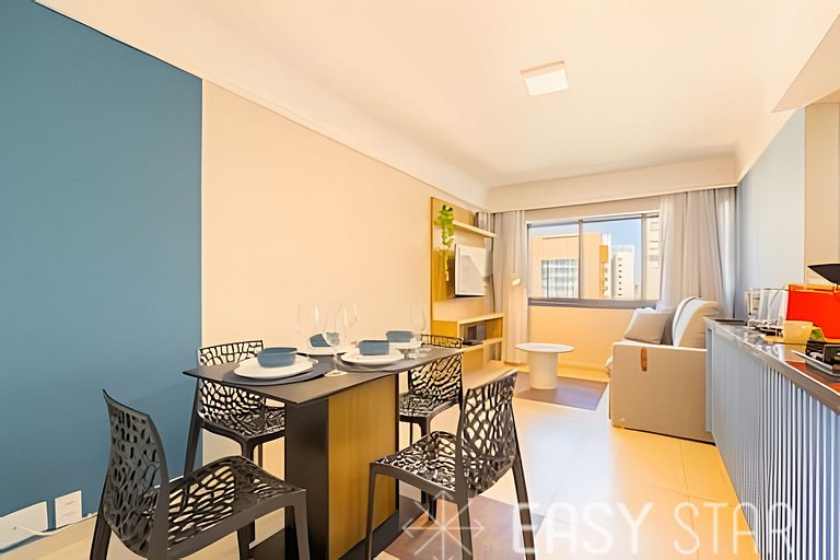 Lindo Flat C/Vaga no Jardim Paulista