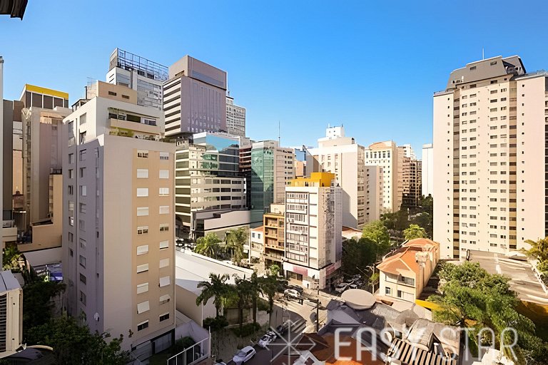 Lindo Flat C/Vaga no Jardim Paulista