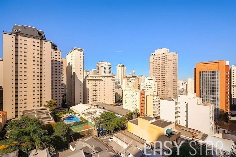 Lindo Flat C/Vaga no Jardim Paulista