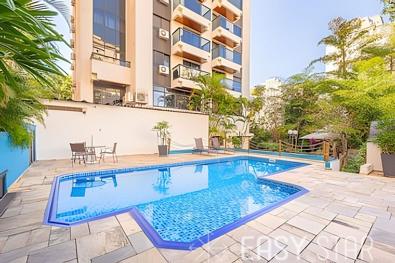 Lindo Flat C/Vaga no Jardim Paulista