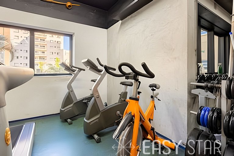 Lindo Flat C/Vaga no Jardim Paulista