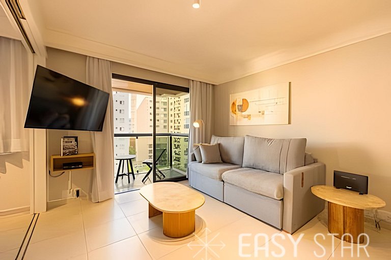 Lindo apartamento em Flat residencial com Vaga