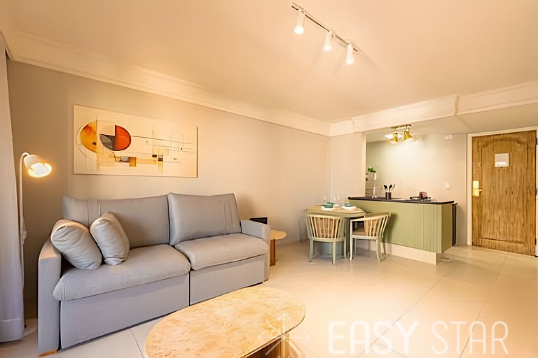 Lindo apartamento em Flat residencial com Vaga