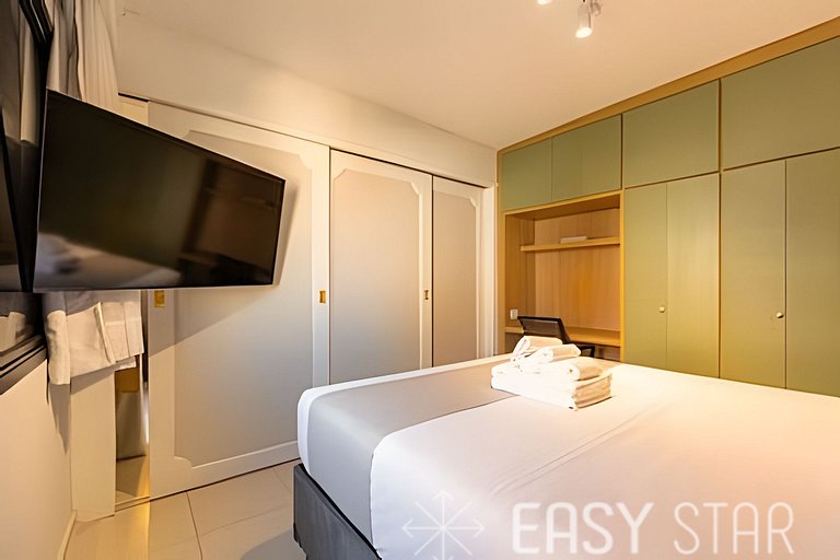 Lindo apartamento em Flat residencial com Vaga