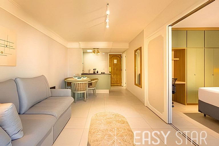 Lindo apartamento em Flat residencial com Vaga