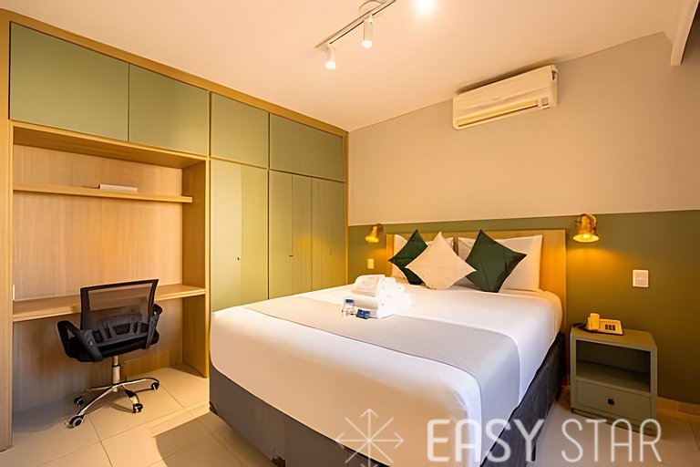 Lindo apartamento em Flat residencial com Vaga