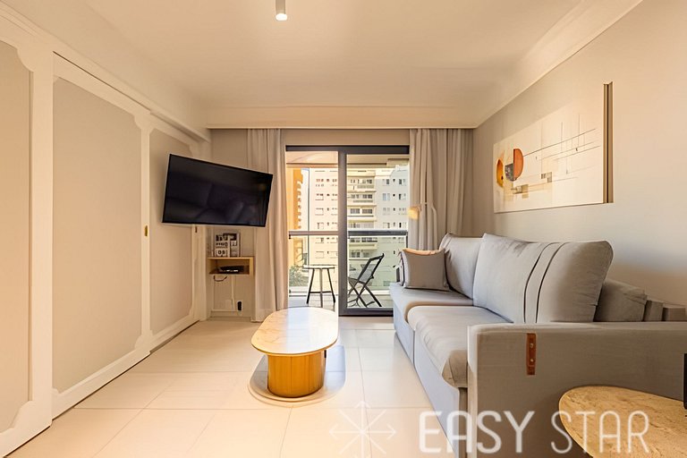 Lindo apartamento em Flat residencial com Vaga