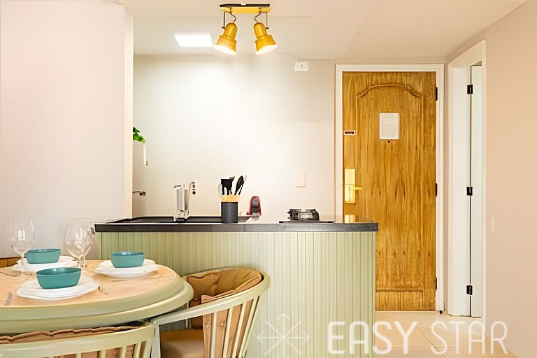 Lindo apartamento em Flat residencial com Vaga
