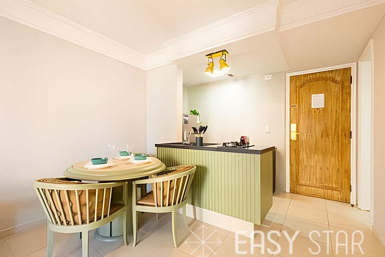 Lindo apartamento em Flat residencial com Vaga
