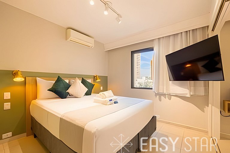 Lindo apartamento em Flat residencial com Vaga
