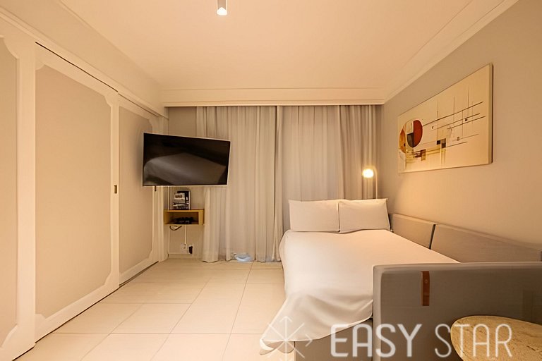 Lindo apartamento em Flat residencial com Vaga