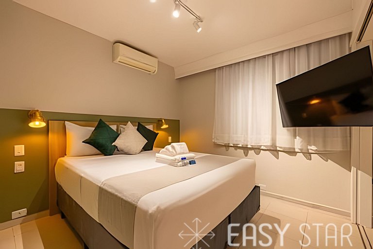 Lindo apartamento em Flat residencial com Vaga