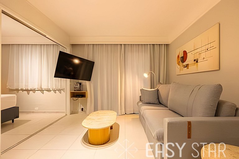 Lindo apartamento em Flat residencial com Vaga