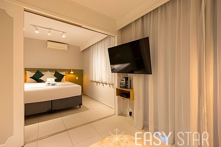 Lindo apartamento em Flat residencial com Vaga