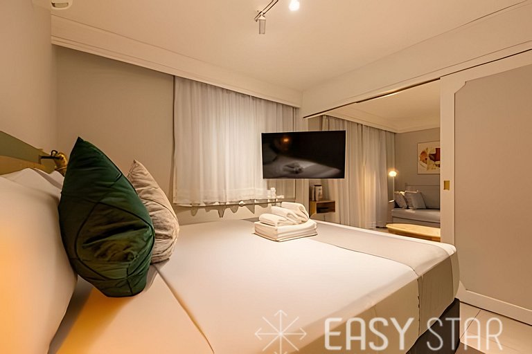 Lindo apartamento em Flat residencial com Vaga