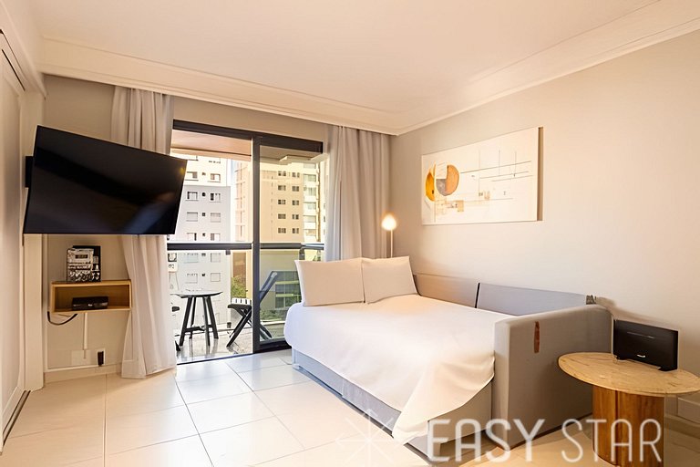 Lindo apartamento em Flat residencial com Vaga