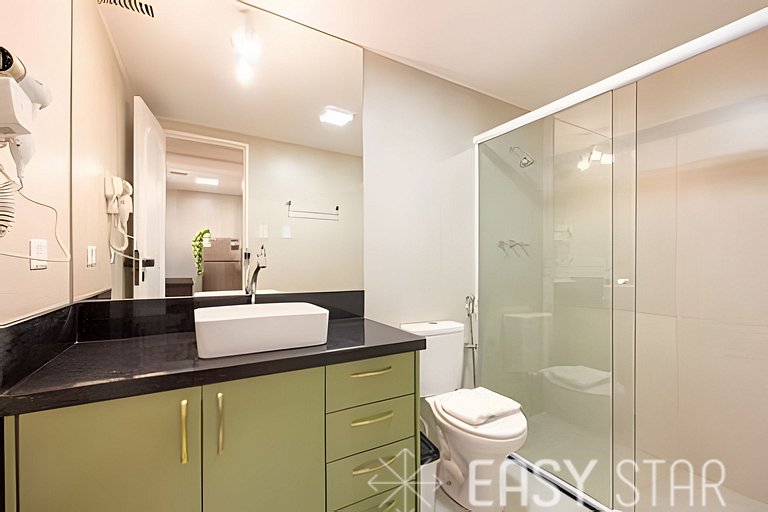 Lindo apartamento em Flat residencial com Vaga