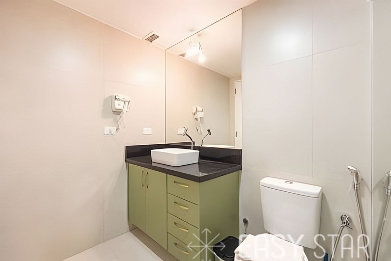 Lindo apartamento em Flat residencial com Vaga