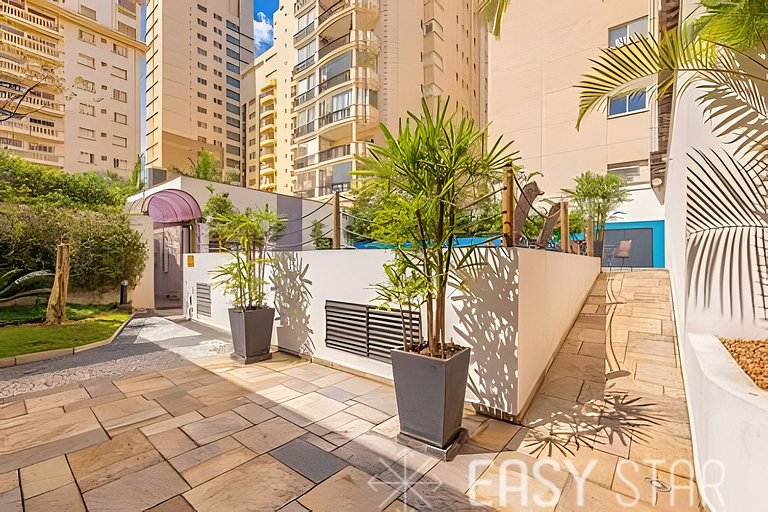 Lindo apartamento em Flat residencial com Vaga
