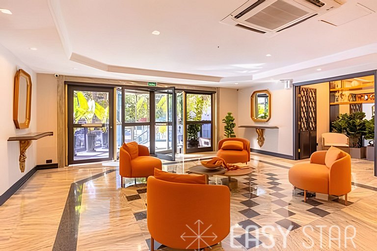 Lindo apartamento em Flat residencial com Vaga