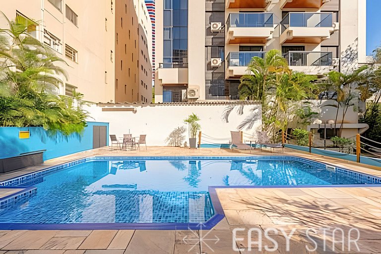Lindo apartamento em Flat residencial com Vaga