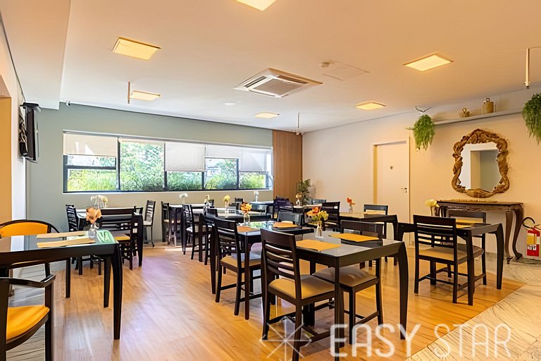 Lindo apartamento em Flat residencial com Vaga