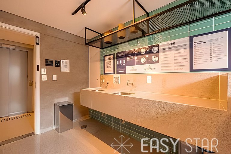 Belo studio ao lado do Shopping Eldorado