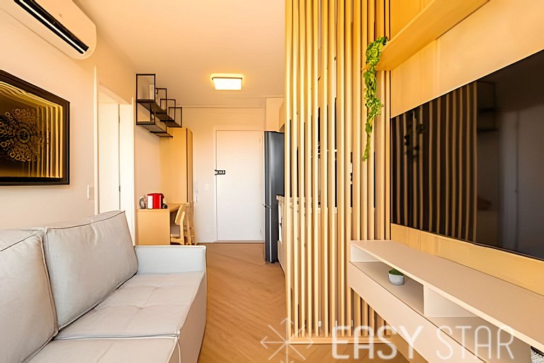Deslumbrante studio prox ao Áeroporto de Congonhas
