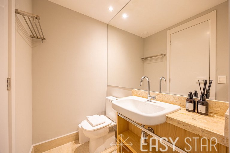 Easy Star - Charmoso studio no Brooklin - QO01I