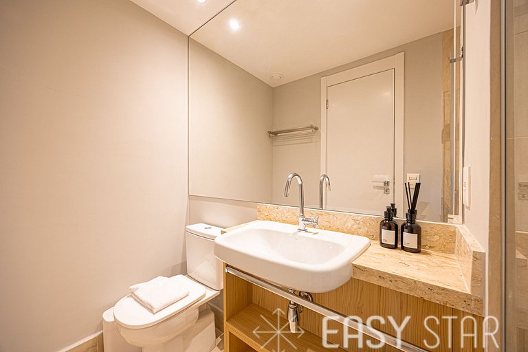 Easy Star - Charmoso studio no Brooklin - QO01I