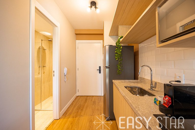 Easy Star - Charmoso studio no Brooklin - QO01I