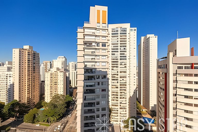 Studio moderno próx ao Metrô Campo Belo