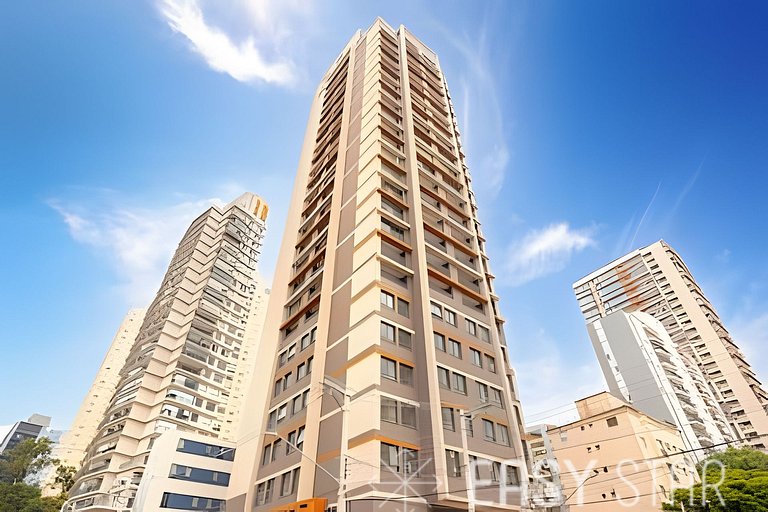 Studio moderno próx ao Metrô Campo Belo
