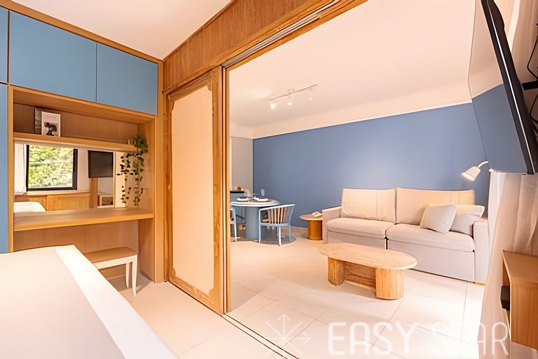 Flat moderno com vaga no Jardim Paulista