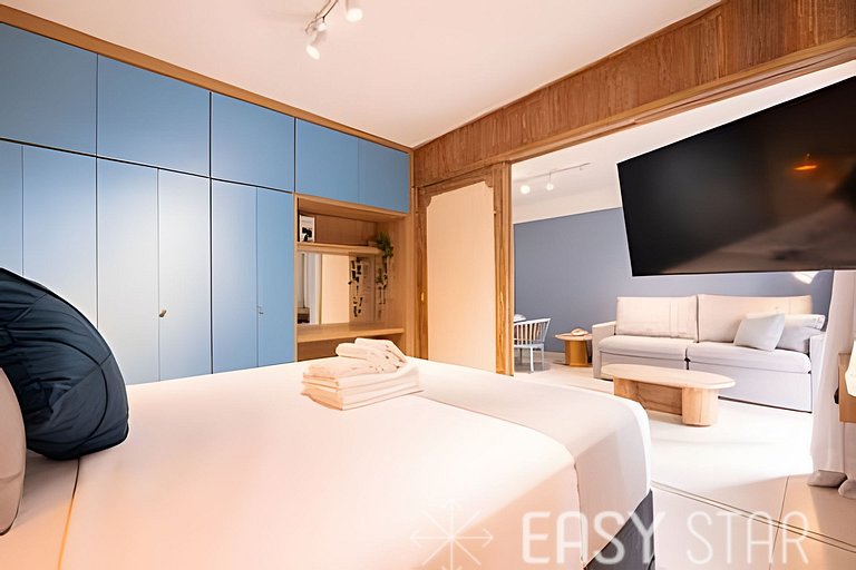Flat moderno com vaga no Jardim Paulista