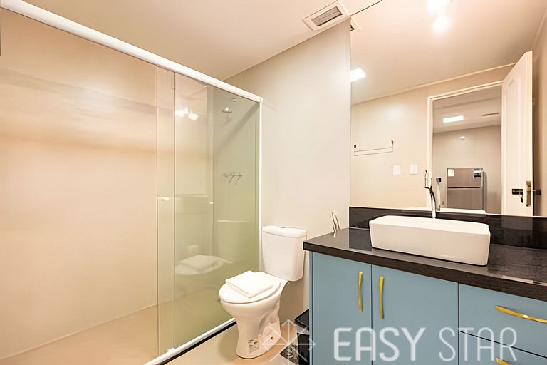 Flat moderno com vaga no Jardim Paulista