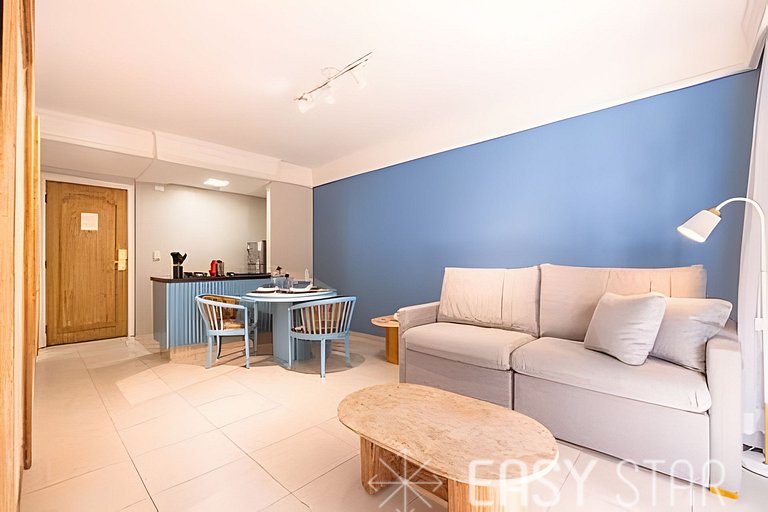 Flat moderno com vaga no Jardim Paulista