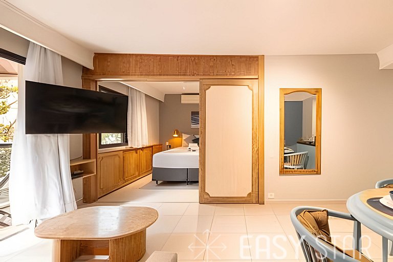 Flat moderno com vaga no Jardim Paulista